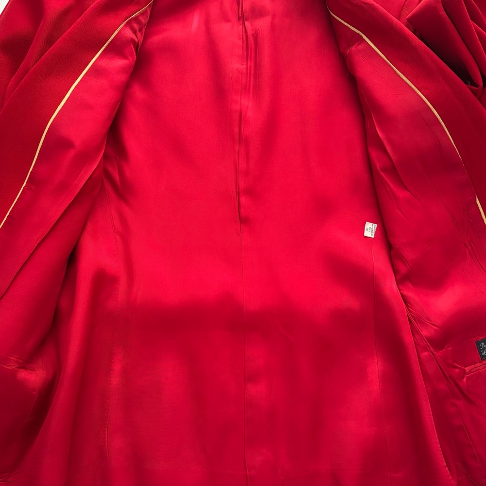 Austin Reed Vibrant Red Blazer Size 14 - Picture 12 of 12